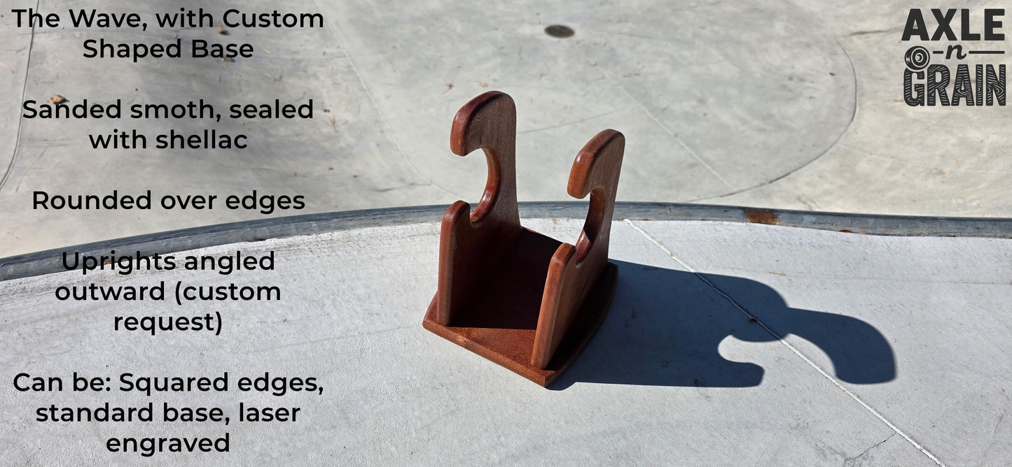 Custom Board Display Stand – Built to Your Exact Deck Specs